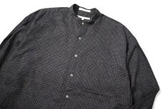 画像2: 90s Used Perry Ellis Band Collar Shirt (2)