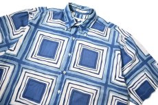 画像2: 90s Used Perry Ellis Short Sleeve Cotton Shirt (2)
