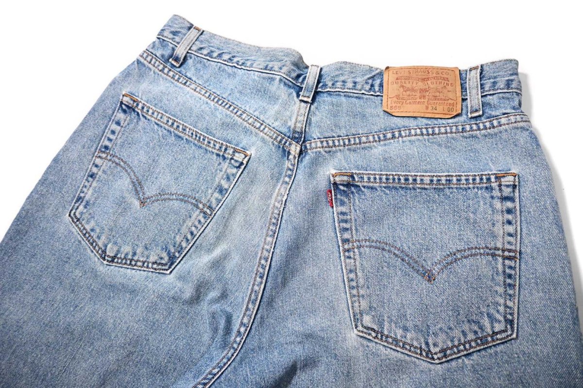 画像3: 00s Used Levi's 569 Denim Shorts (3)