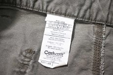 画像5: 00s Used Carhartt Double Knee Canvas Utility Work Short Light Brown (5)