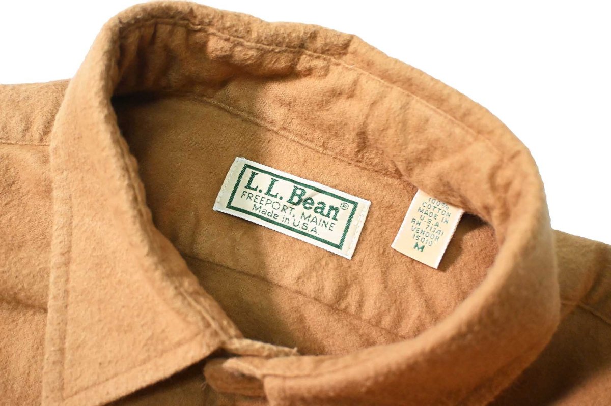 画像4: 80s Used L.L.Bean Chamois Shirt made in USA (4)
