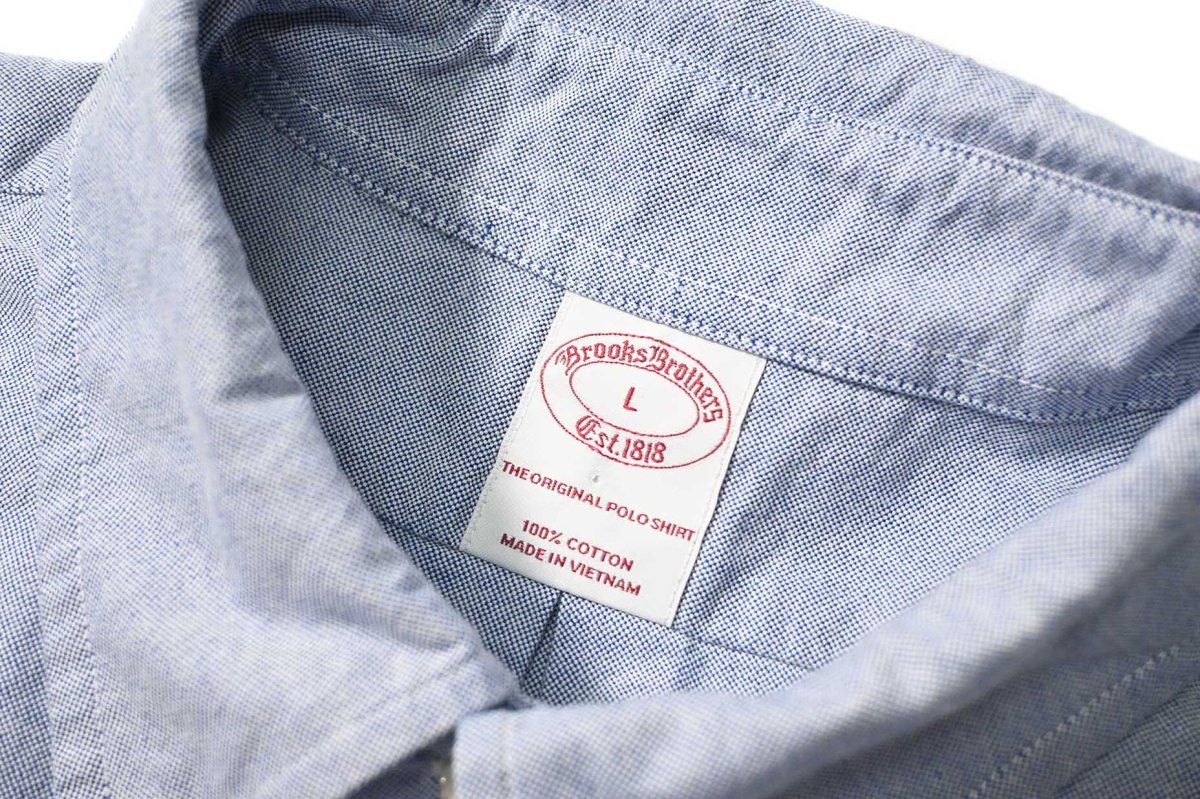 画像4: Used Brooks Brothers Oxford B/D Shirt (4)