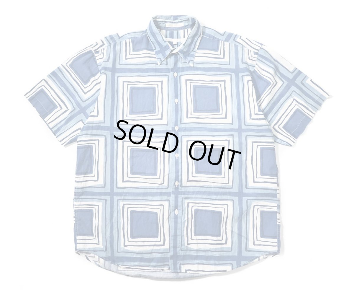 画像1: 90s Used Perry Ellis Short Sleeve Cotton Shirt (1)