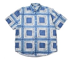 画像1: 90s Used Perry Ellis Short Sleeve Cotton Shirt (1)