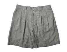 画像1: 00s Deadstock Perry Ellis Portfolio Linen Shorts (1)