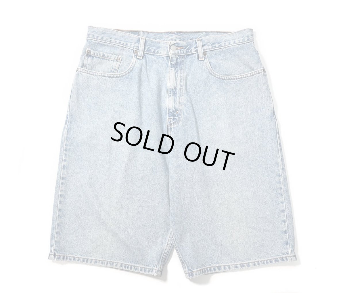 画像1: 00s Used Levi's 569 Denim Shorts (1)