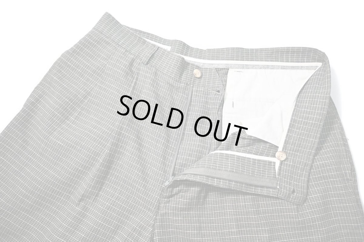 画像4: 00s Deadstock Perry Ellis Portfolio Linen Shorts (4)