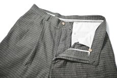 画像4: 00s Deadstock Perry Ellis Portfolio Linen Shorts (4)