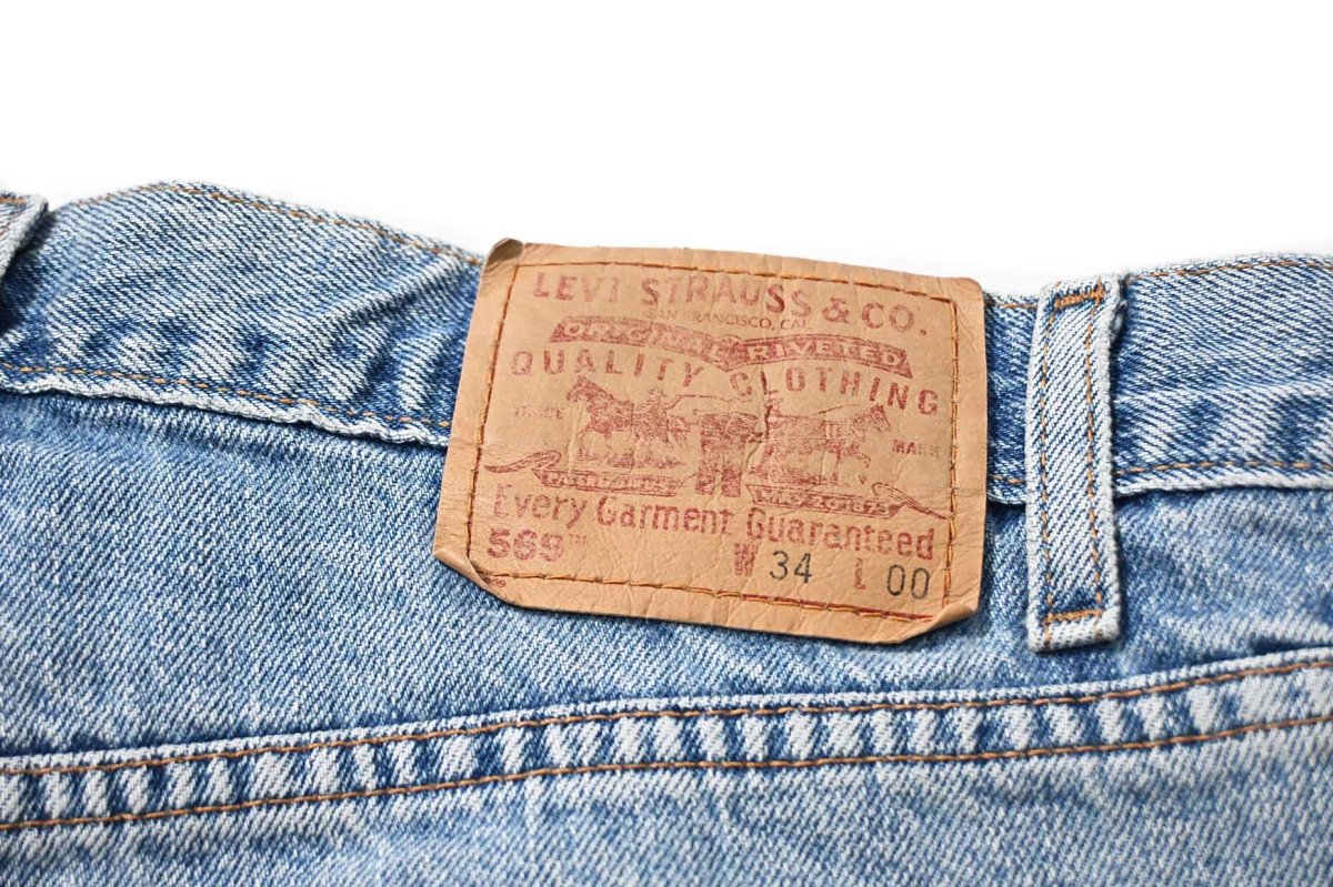 画像4: 00s Used Levi's 569 Denim Shorts (4)
