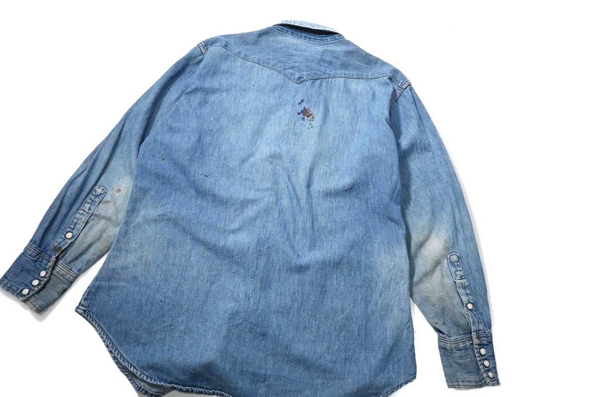 画像5: 70s Used Maverick Western Shirt made in USA (5)