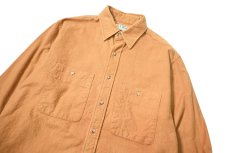 画像2: 80s Used L.L.Bean Chamois Shirt made in USA (2)