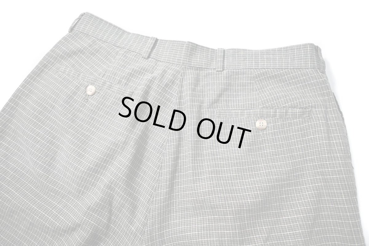 画像3: 00s Deadstock Perry Ellis Portfolio Linen Shorts (3)