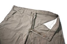 画像4: 00s Used Carhartt Double Knee Canvas Utility Work Short Light Brown (4)