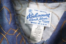 画像4: Used Rockmount Ranch Wear Western Shirt made in USA (4)