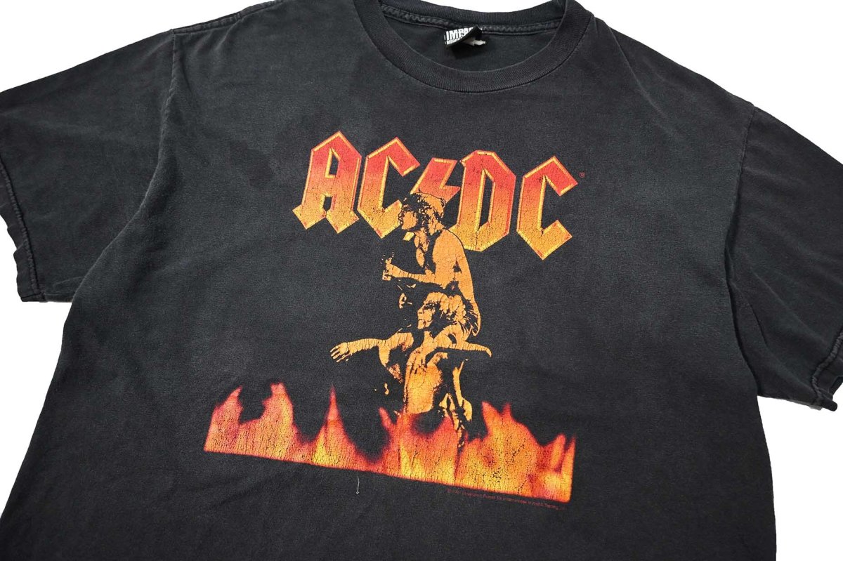 画像2: 00s Used ACDC Print Tee (2)