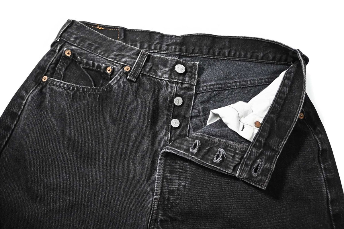 画像6: 97' Used Levi's 501 Denim Pants Black made in USA リーバイス (6)
