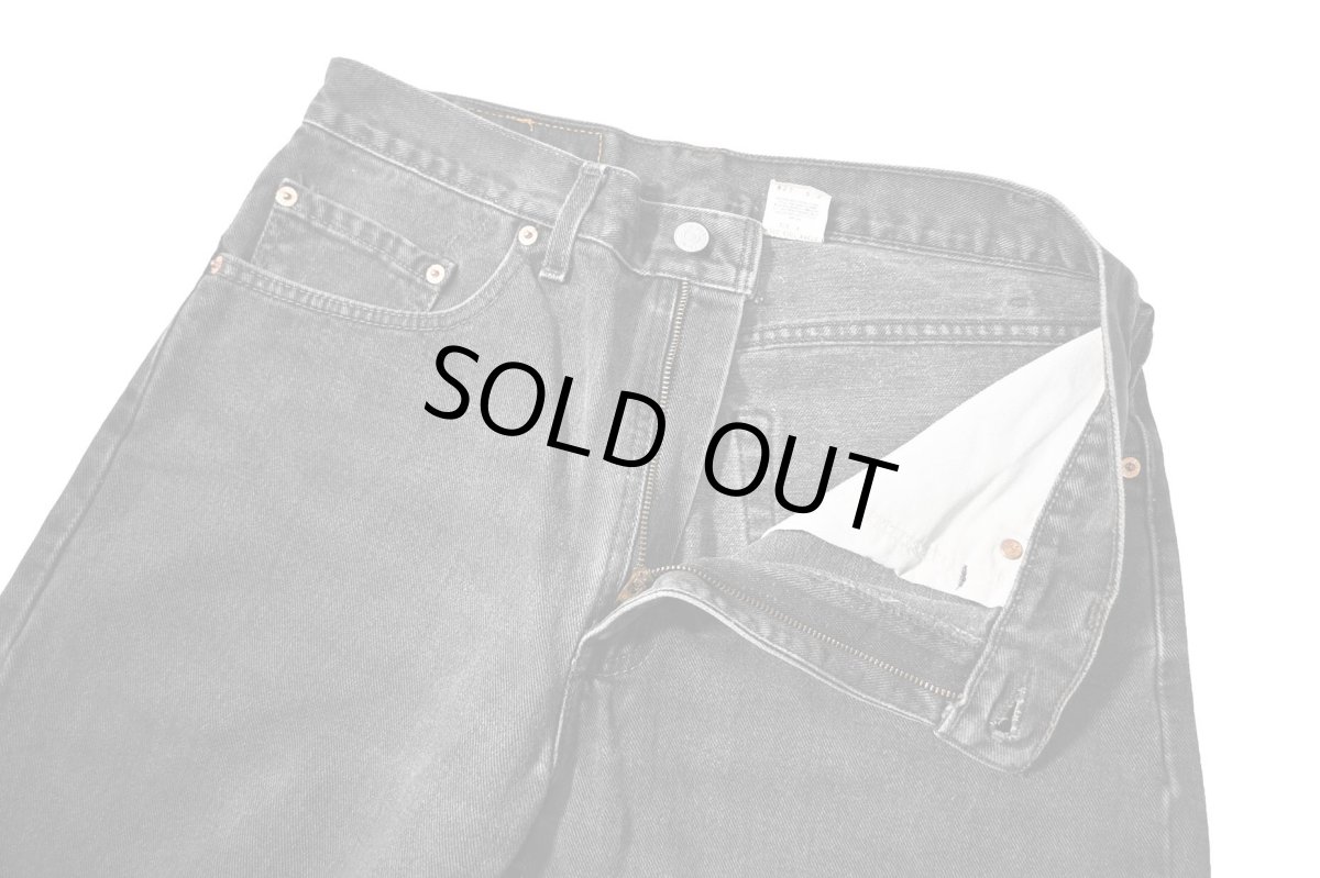 画像6: 01' Used Levi's 505 Denim Pants Black made in Canada リーバイス (6)