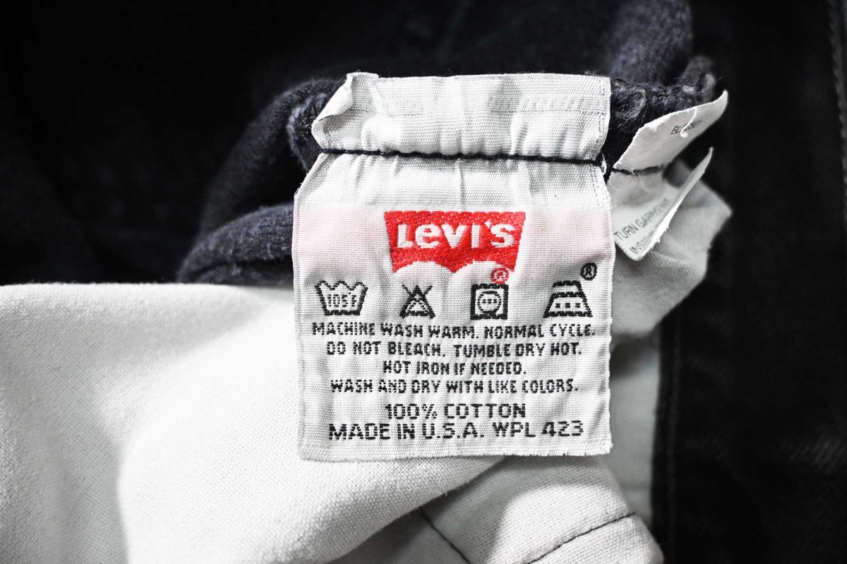 画像7: 97' Used Levi's 501 Denim Pants Black made in USA リーバイス (7)