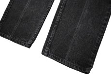 画像3: 91' Used Levi's 505 Denim Pants Black made in USA リーバイス (3)
