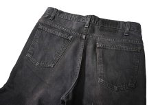 画像4: 90s Used Levi's 517 Denim Pants Over Dye Black made in USA リーバイス (4)