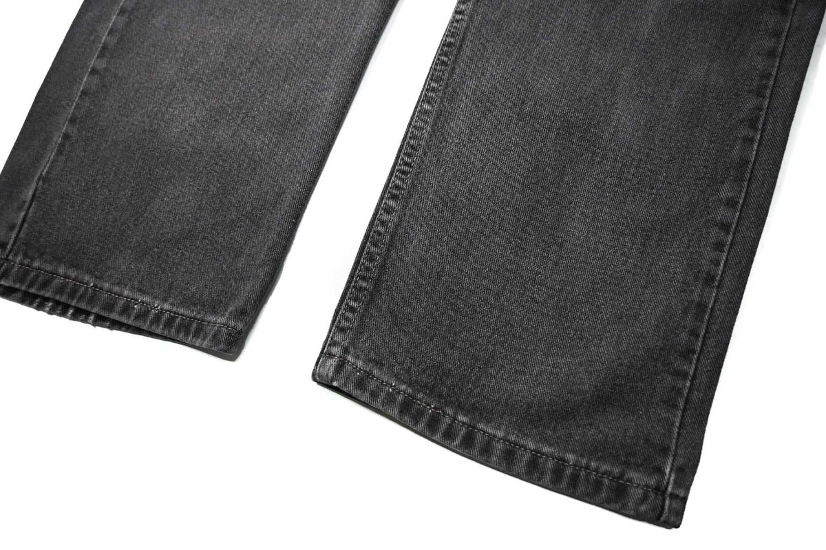 画像3: 01' Used Levi's 505 Denim Pants Black made in Canada リーバイス (3)