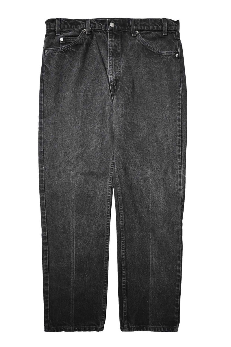 画像1: 91' Used Levi's 505 Denim Pants Black made in USA リーバイス (1)
