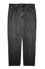画像1: 91' Used Levi's 505 Denim Pants Black made in USA リーバイス (1)