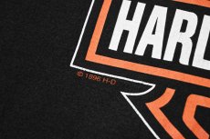 画像3: 90s Used Harley-Davidson Print Tee (3)