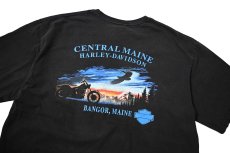 画像5: 90s Used Harley-Davidson Print Tee (5)