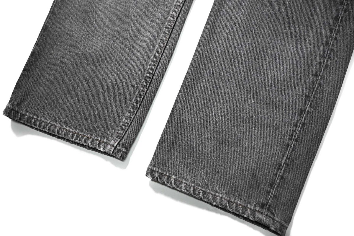 画像3: 91' Used Levi's 501 Denim Pants Black made in USA リーバイス 先染め (3)