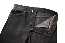 画像5: 90s Used Levi's 517 Denim Pants Over Dye Black made in USA リーバイス (5)