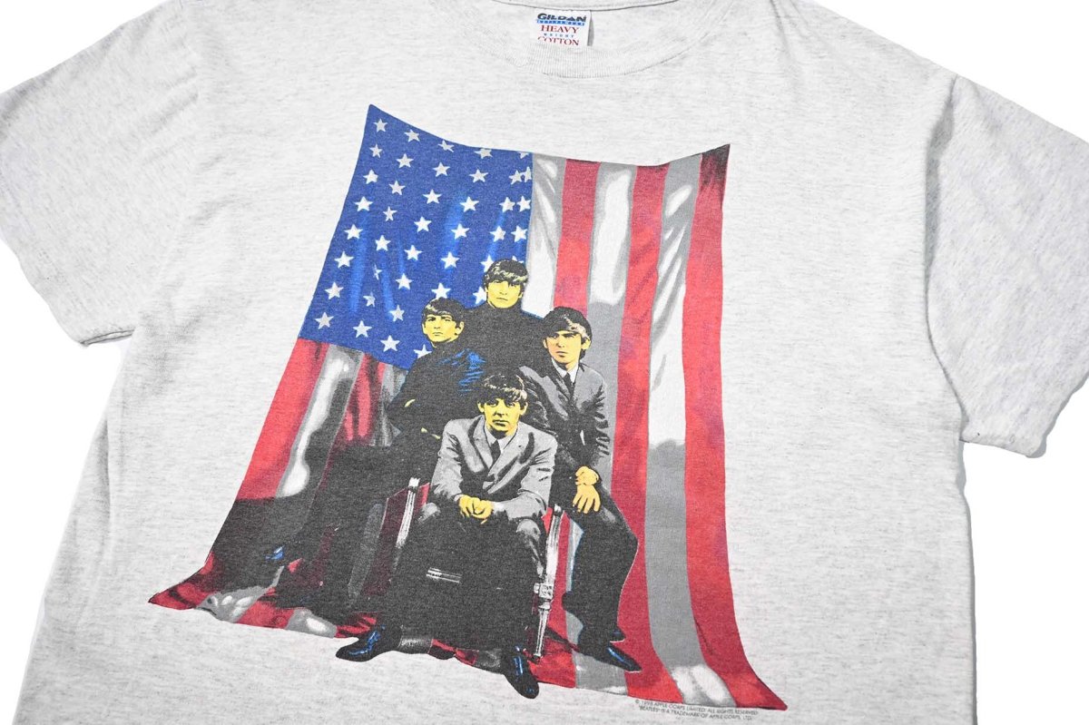 画像2: 90s Used The Beatles Print Tee (2)