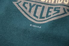 画像5: 90s Used Harley-Davidson Print Tee made in USA (5)