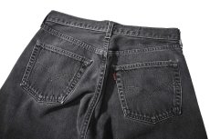 画像4: 01' Used Levi's 501 Denim Pants Black made in USA リーバイス (4)