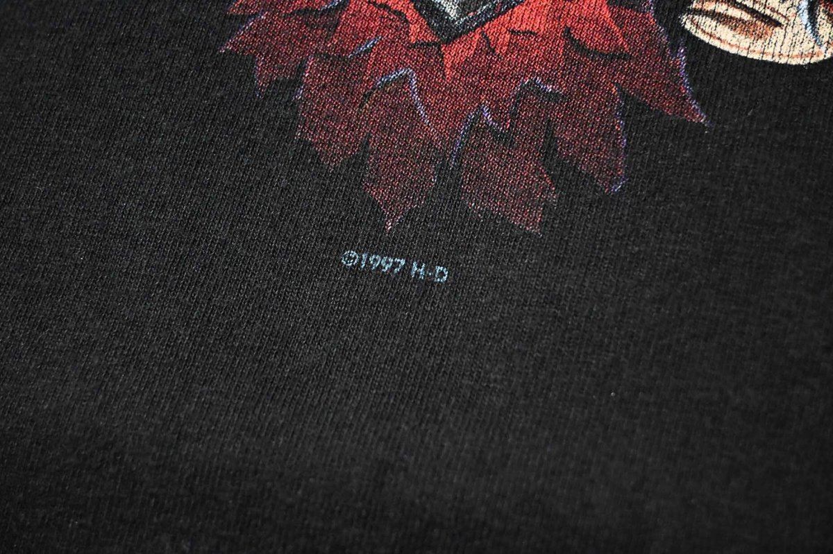 画像5: 90s Used Harley-Davidson Print Tee made in USA (5)