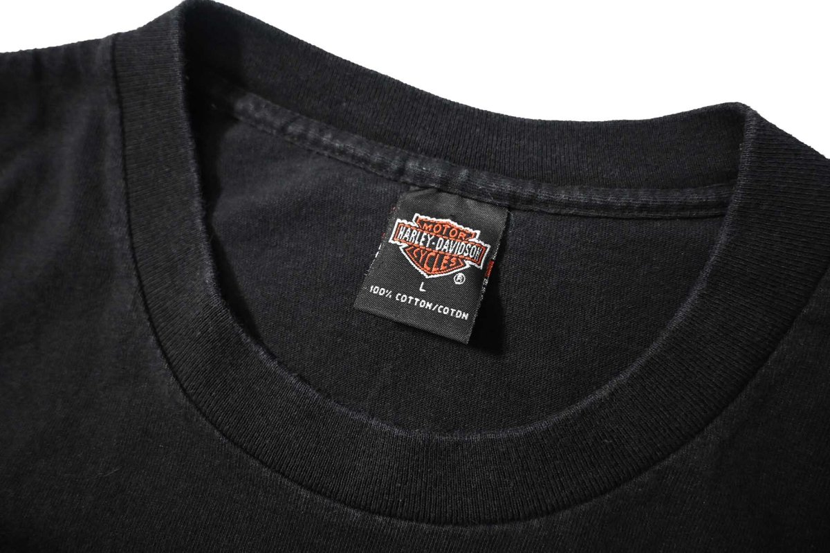 画像6: 90s Used Harley-Davidson Print Tee made in USA (6)