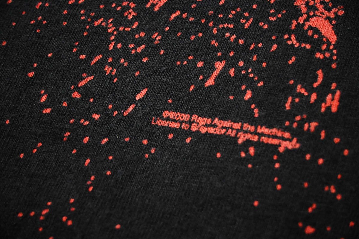 画像3: 00s Used Rage Against the Machine Print Tee (3)