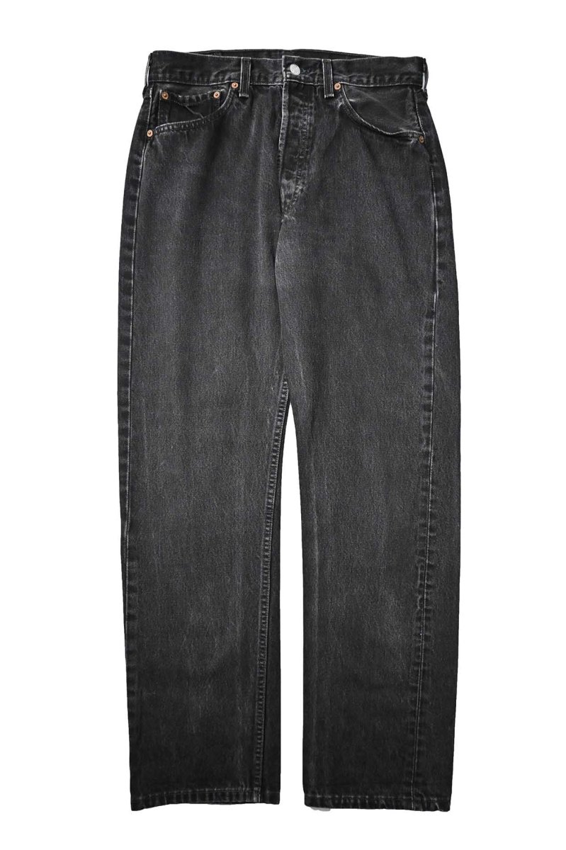 画像1: 97' Used Levi's 501 Denim Pants Black made in USA リーバイス (1)