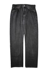 画像1: 97' Used Levi's 501 Denim Pants Black made in USA リーバイス (1)