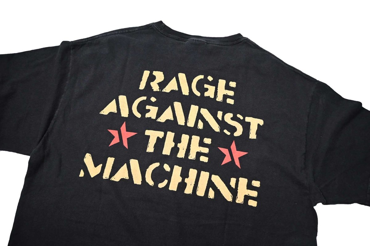 画像5: 00s Used Rage Against the Machine Print Tee (5)