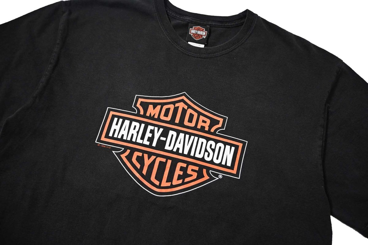 画像2: 90s Used Harley-Davidson Print Tee (2)