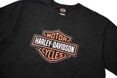 画像2: 90s Used Harley-Davidson Print Tee (2)