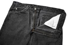 画像6: 91' Used Levi's 505 Denim Pants Black made in USA リーバイス (6)