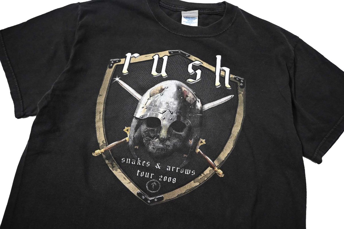 画像2: 00s Used Rush Print Tee (2)