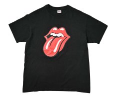 画像1: 90s Used The Rolling Stones Print Tee made in USA (1)