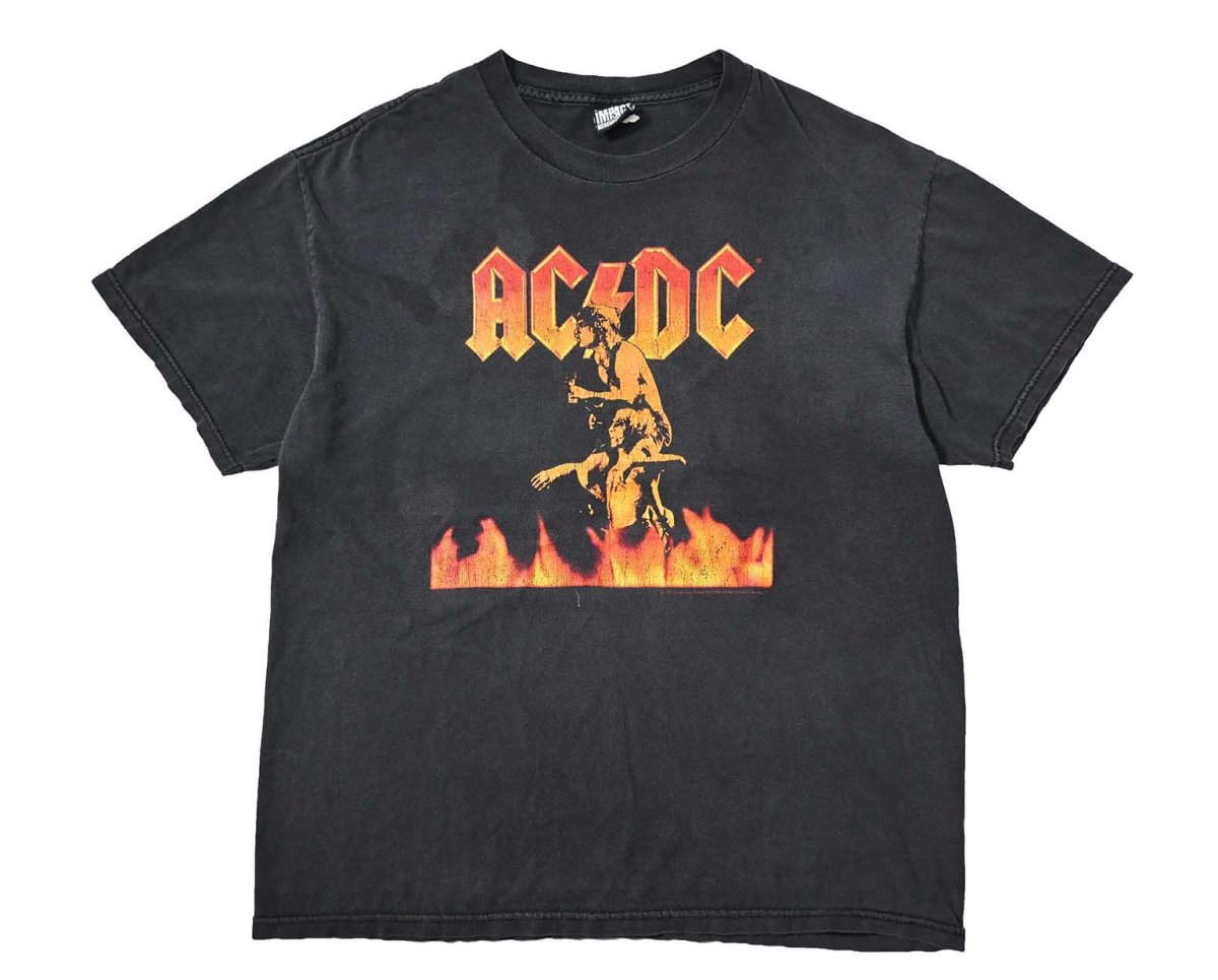 画像1: 00s Used ACDC Print Tee (1)