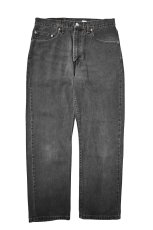画像1: 01' Used Levi's 505 Denim Pants Black made in Canada リーバイス (1)