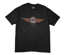 画像1: 90s Deadstock Harley-Davidson Print Tee made in USA (1)