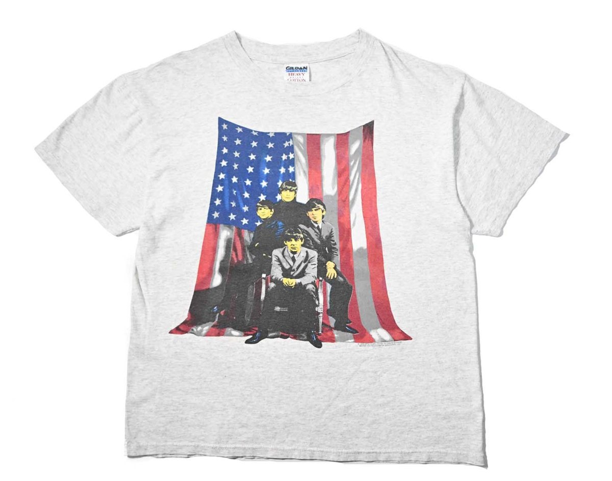 画像1: 90s Used The Beatles Print Tee (1)