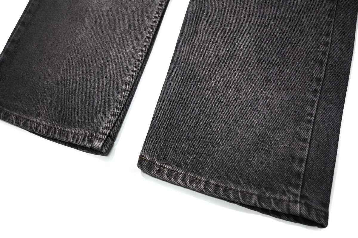 画像3: 90s Used Levi's 517 Denim Pants Over Dye Black made in USA リーバイス (3)